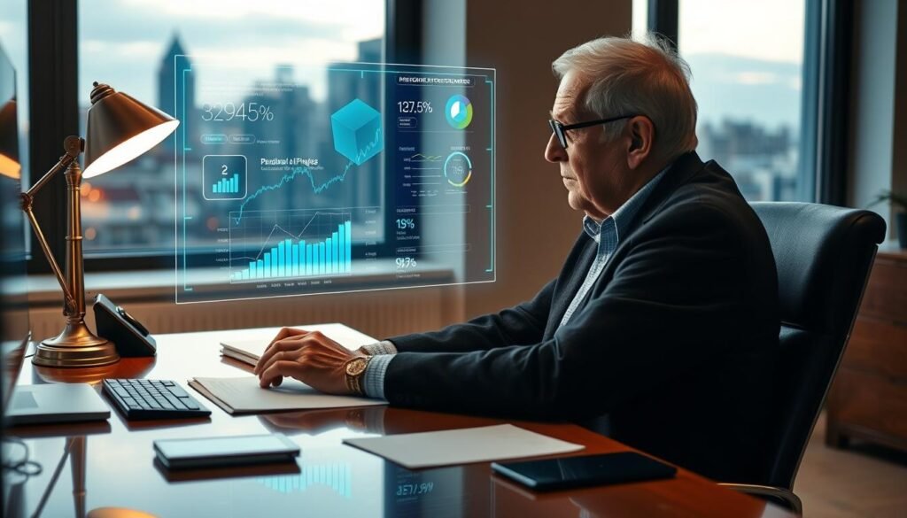 AI-driven insights in pension systems